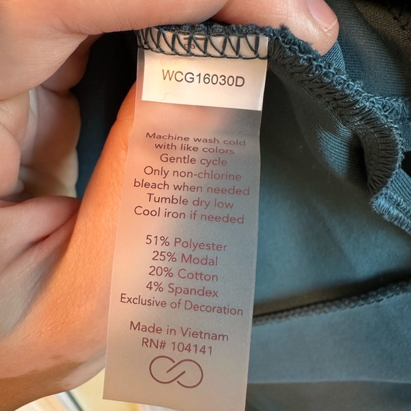 CALIA by Carrie Underwood Teal Quarter-Zip Sweatshirt - Picture 4 of 7